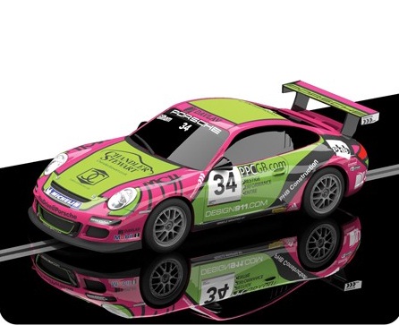 Bild p� Scalextric Porsche 997 1:32 C3276, Q2, Endurance