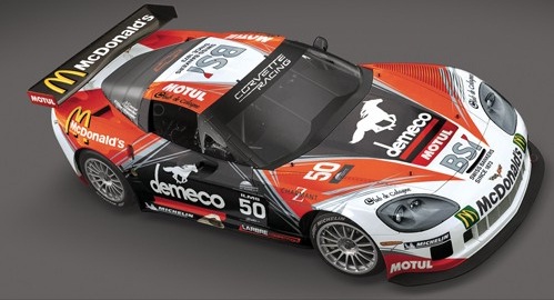 Bild p� Scalextric Corvette C6R GT2 1:32 C3280, Kommer Q4, Endurance
