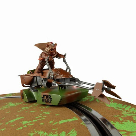 Bild p� Scalextric 1:32 - Star Wars Speeder Bike C3299 - Ewok