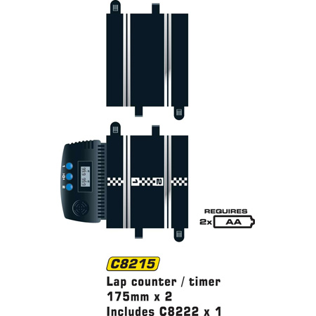 RC Radiostyrt Scalextric Lap Counter / Timer C8215