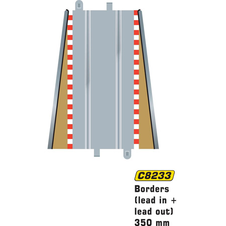 RC Radiostyrt BORDERS and BARRIERS - LEAD-IN/OUT (FOR C8205) - 1:32