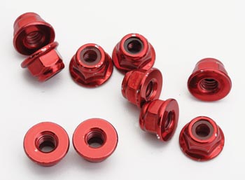 Bild p� T0513 - L&aring;smutter, 4mm, R&ouml;da - 10 pack