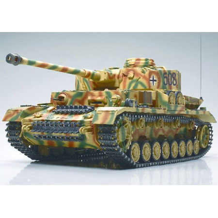 RC Radiostyrt RC stridsvagn Tamiya - 1:16 - R/C Panzer IV J w/option kit - RTR