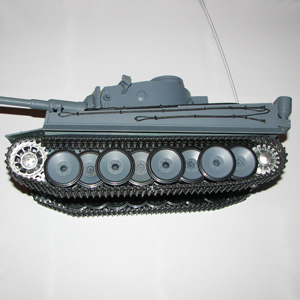 Radiostyrd stridsvagn - 1:16 - TigerTank MET. Upg. - RTR