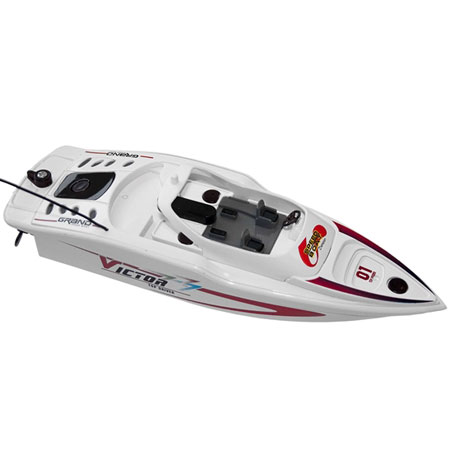 Thumbnail 734 f�r Radiostyrda b&aring;tar - TechToys Micro Speedboat - RTR