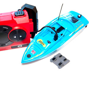 Thumbnail 734 f�r Radiostyrda b&aring;tar - TechToys Micro Speedboat - RTR