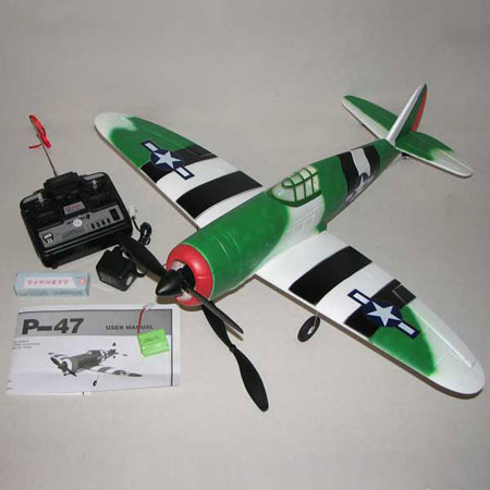 Thumbnail 734 f�r Flygplan - P47 Thunderbolt, Juggernaut - 4ch - RTF