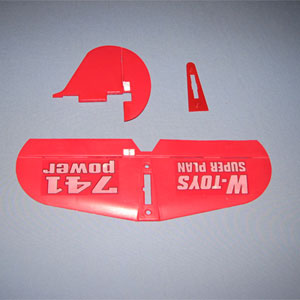 Bild p� Reservdelar - Bakvinge - Stj&auml;rtparti - Tiger Moth 741
