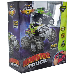 Thumbnail 734 f�r Rc bilar - 1:43 - TopRaiders Monster Truck Off Road - RTR