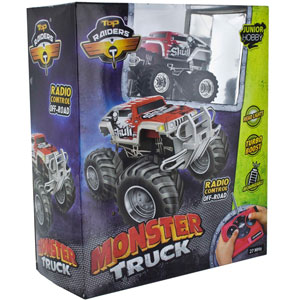 Thumbnail 734 f�r Rc bilar - 1:43 - TopRaiders Monster Truck Skull - RTR