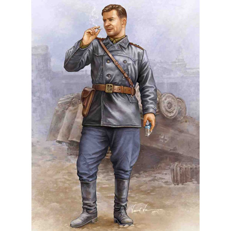 RC Radiostyrt Byggmodell Soldat - Soviet tank crew vol.2 - 1:16 - Trumpeter