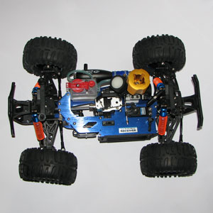 Demo - Metanol bil - 1:10 - Turbolent 4wd - 18Cxp - 2,4Ghz - RTR