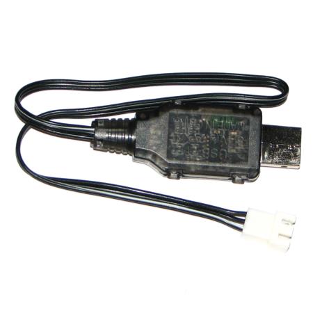 RC Radiostyrt Batteriladdare - 7,4V-11,1V LiPo, LiIon - USB - Volantex