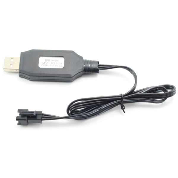 RC Radiostyrt Batteriladdare - 7,4v LiPo - 1000mA
