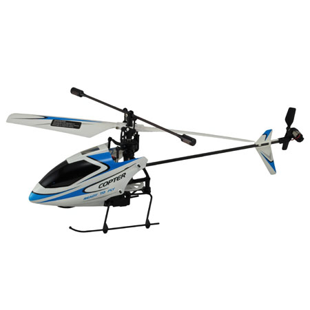 Radiostyrd helikopter - V911 BL - 2,4Ghz - Gyro - 4ch - RTF