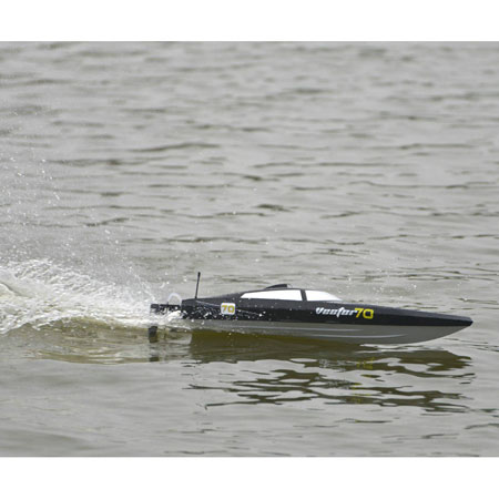 Borstlösa RC båtar - Vector 70 BL - Borstlöst paket - 2,4Ghz - RTR