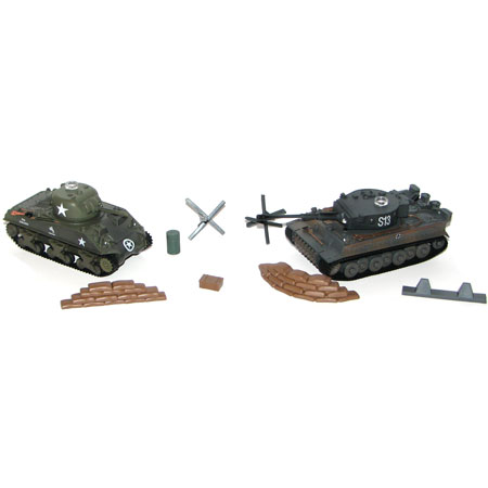 Bild p� RC Tanks - Vs Battletanks Tiger VS Sherman - RTR