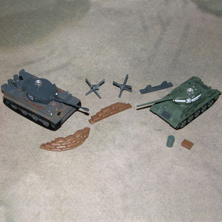Thumbnail 734 f�r RC Tanks - Vs Battletanks Tiger VS T34/85 - RTR