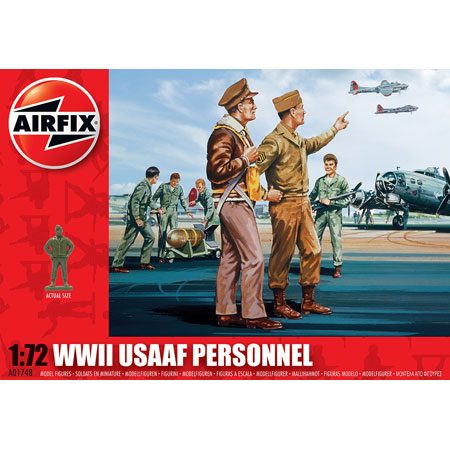 Bild p� Byggmodell - Airfix WWII USAAF Personnel - 1:72