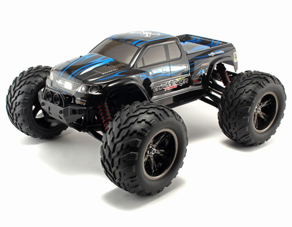 Radiostyrd bil - 1:12 - Wild Challenger 2WD - 2,4Ghz - Blå - RTR