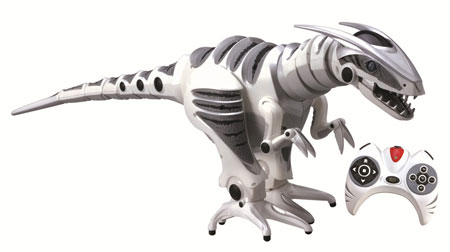 RC Radiostyrt WowWee Roboraptor handkontroll, rörliga armar och svans