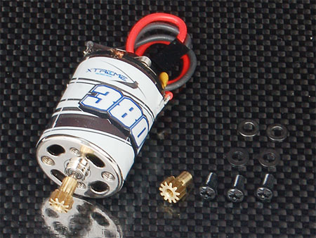 Bild p� Xtreme Products - 380 BB motor (A) kullagrad, 10T f&ouml;r Big Lama